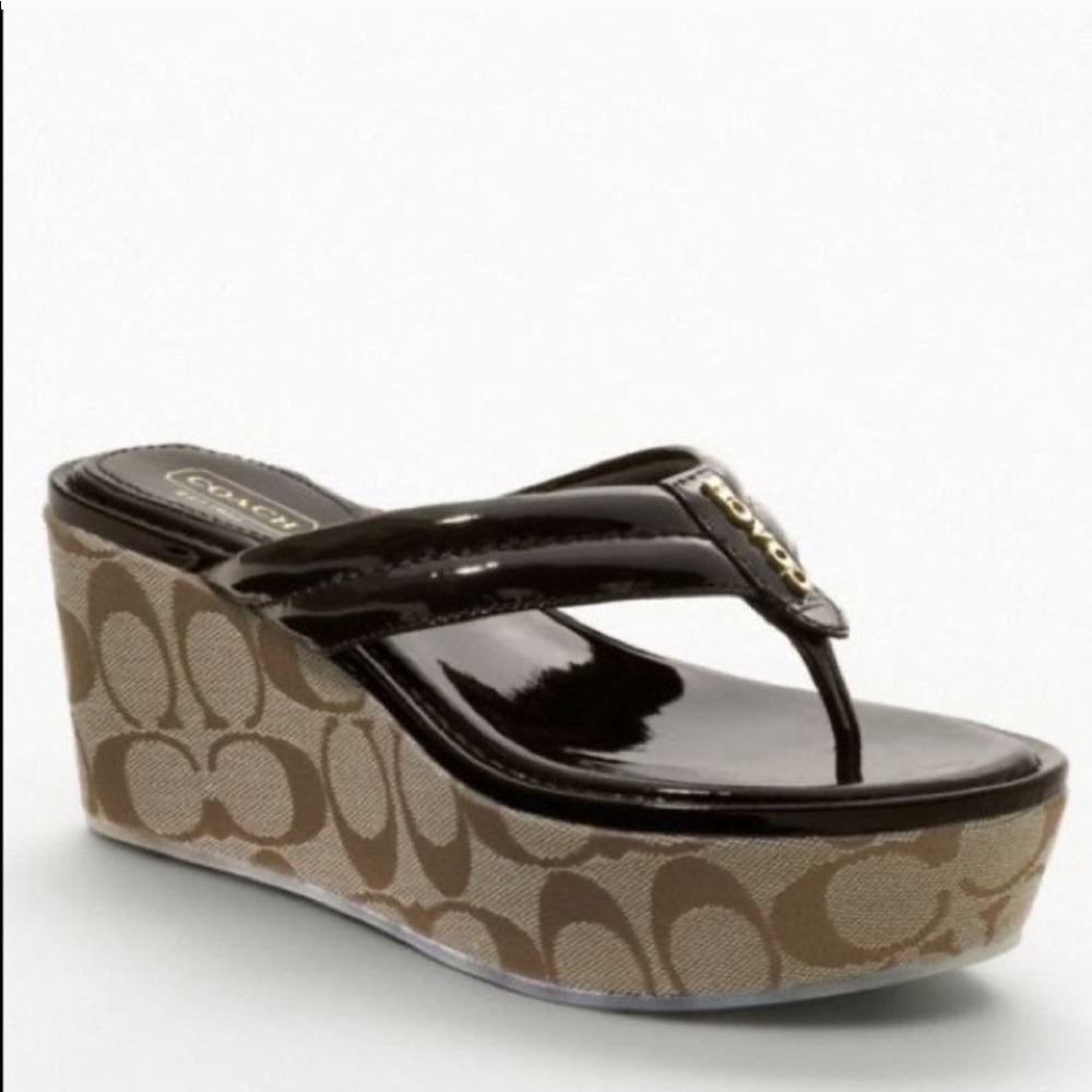 Coach Wedge Sandal